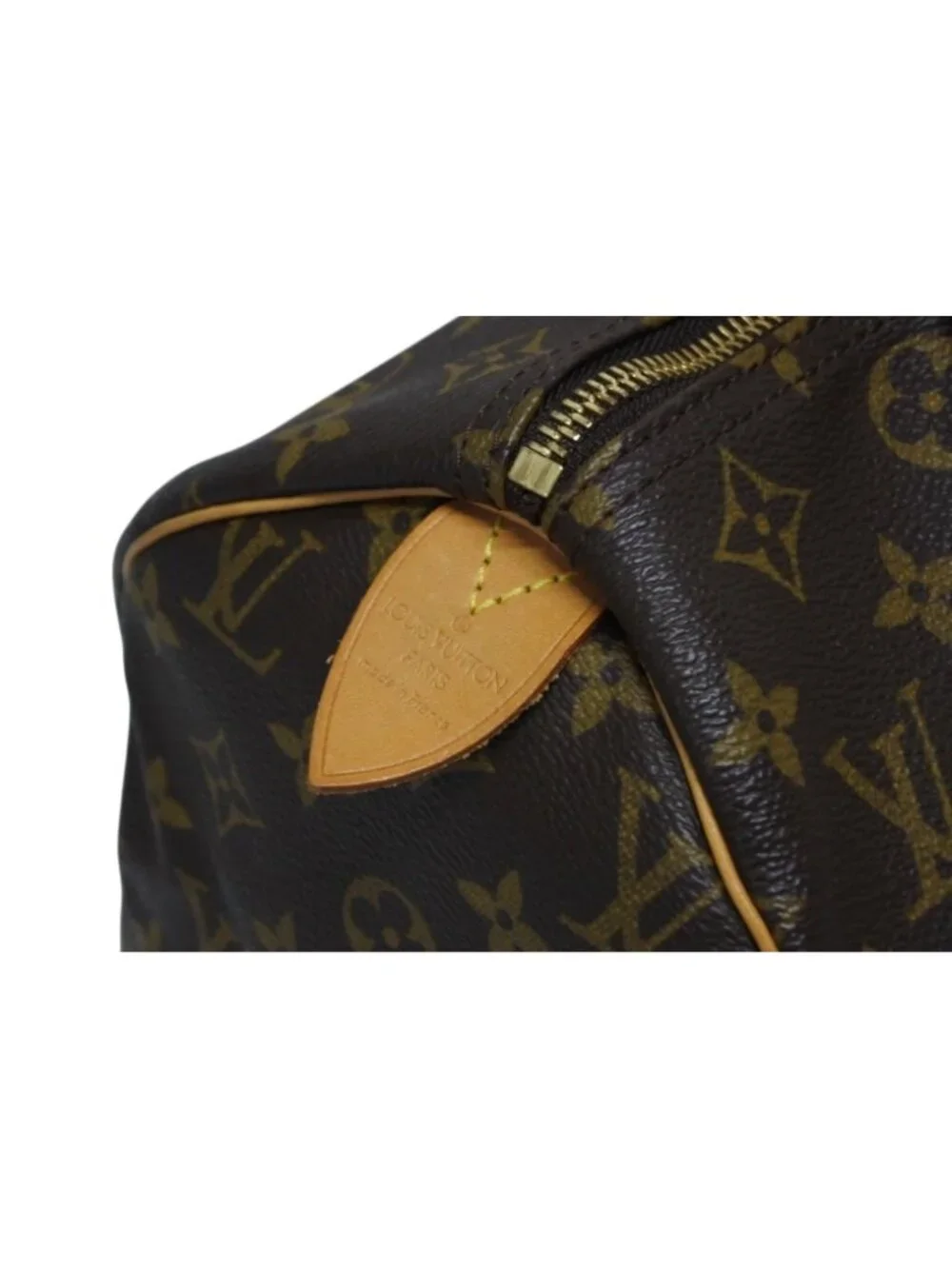 Louis Vuitton Speedy 30 Handbag Monogram Brown